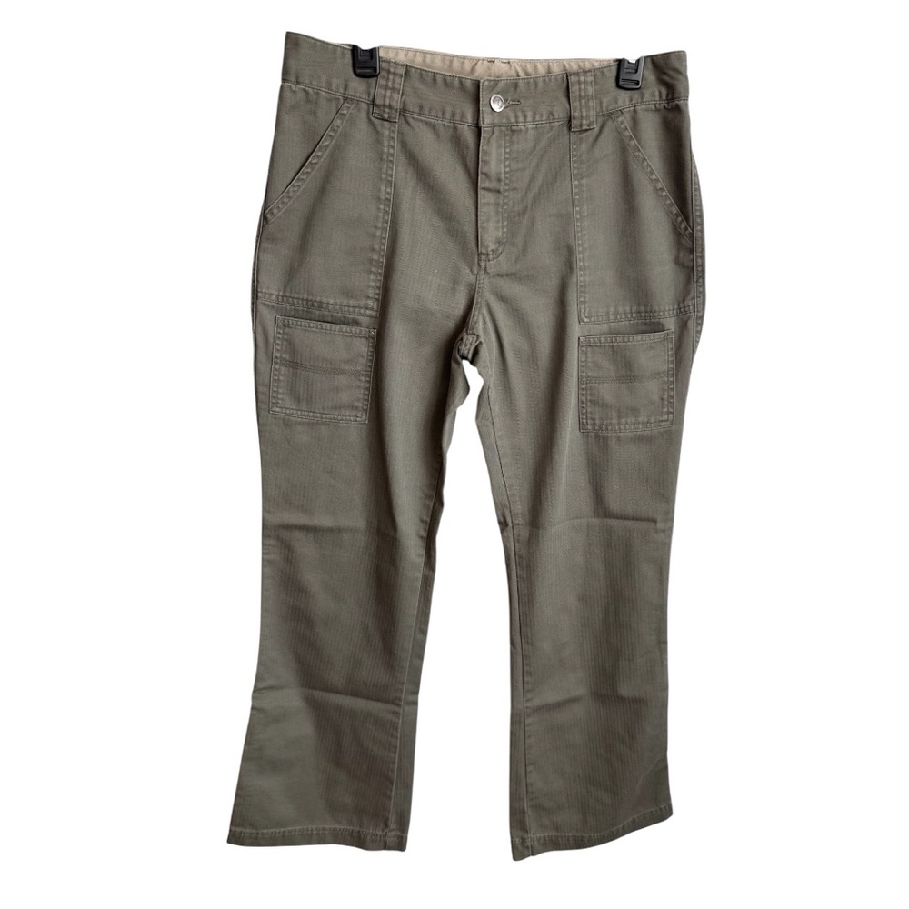 The North Face Woman’s Olive Green/Gray Shade, Carpenter Work Pants Size 12